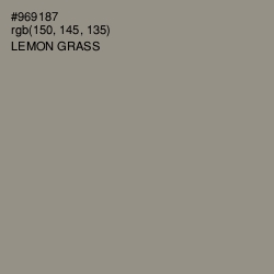 #969187 - Lemon Grass Color Image